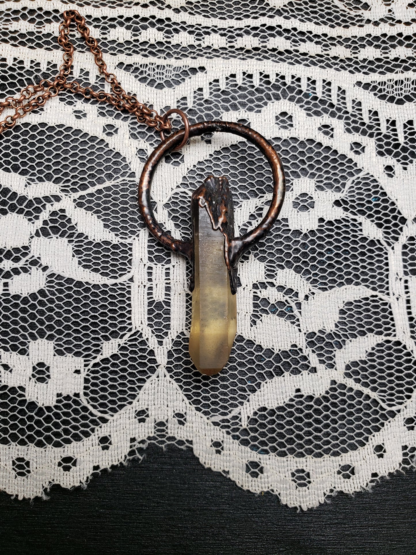 Natural Citrine Pendant