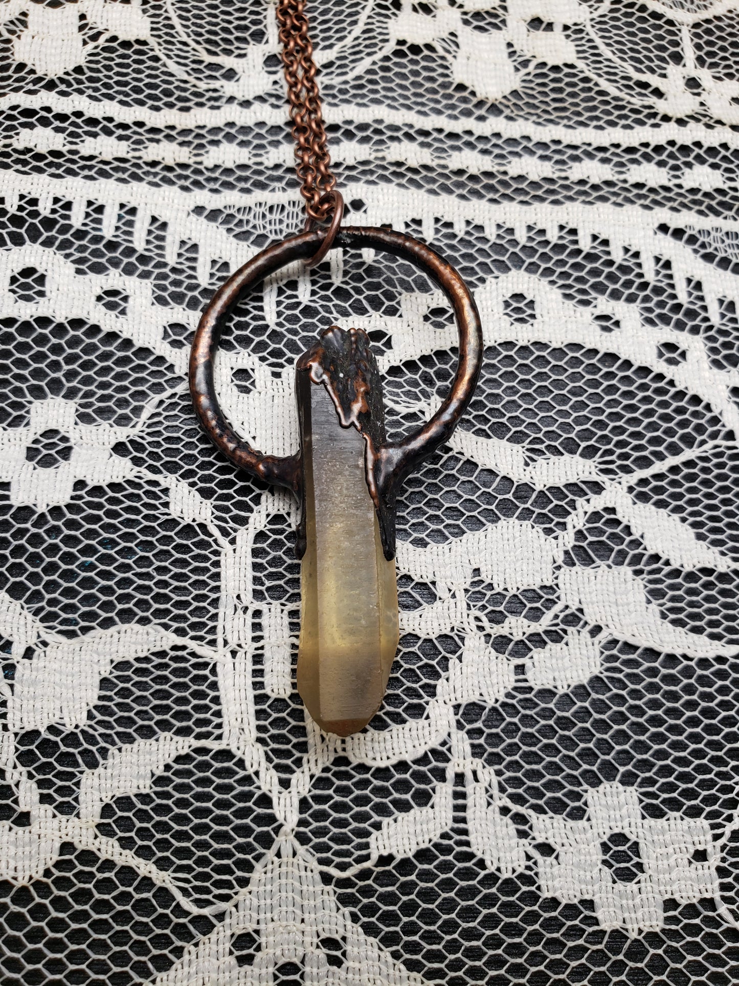 Natural Citrine Pendant