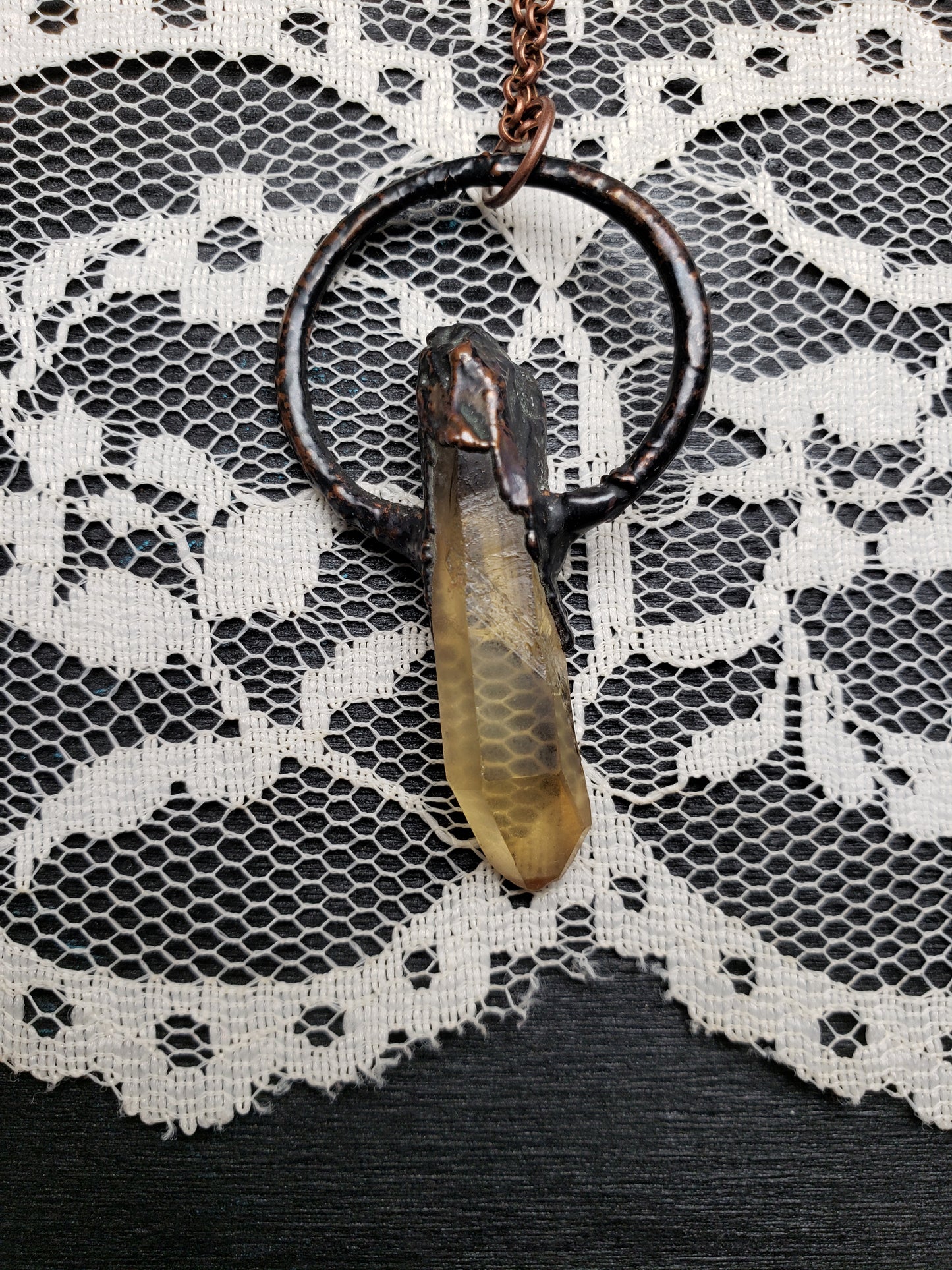 Natural Citrine Pendant