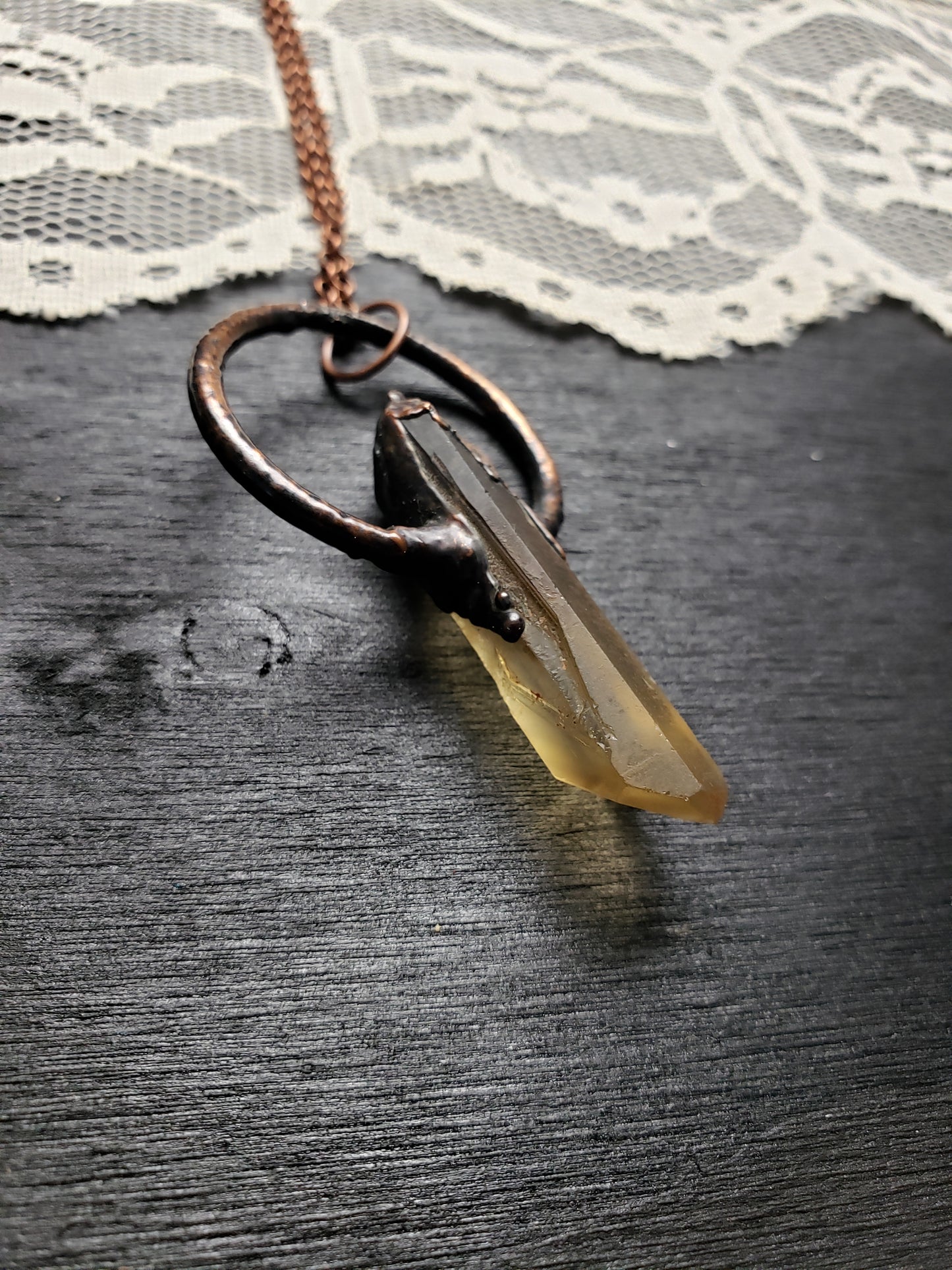 Natural Citrine Pendant